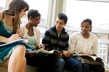sixth form students